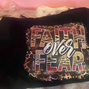 Black hand made shirt extra large